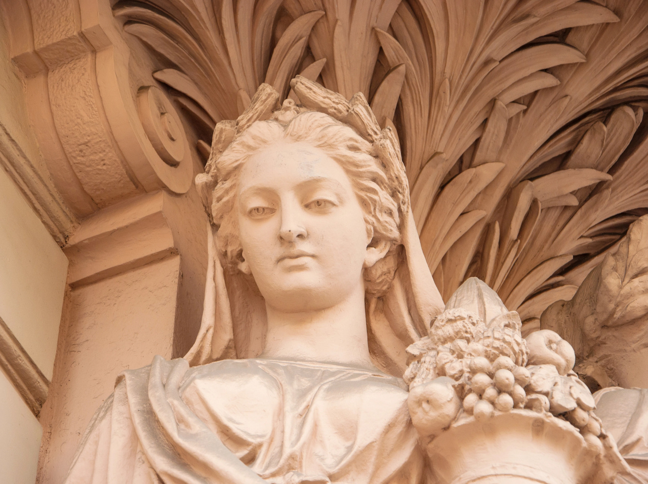 statue of the greek goddess demeter