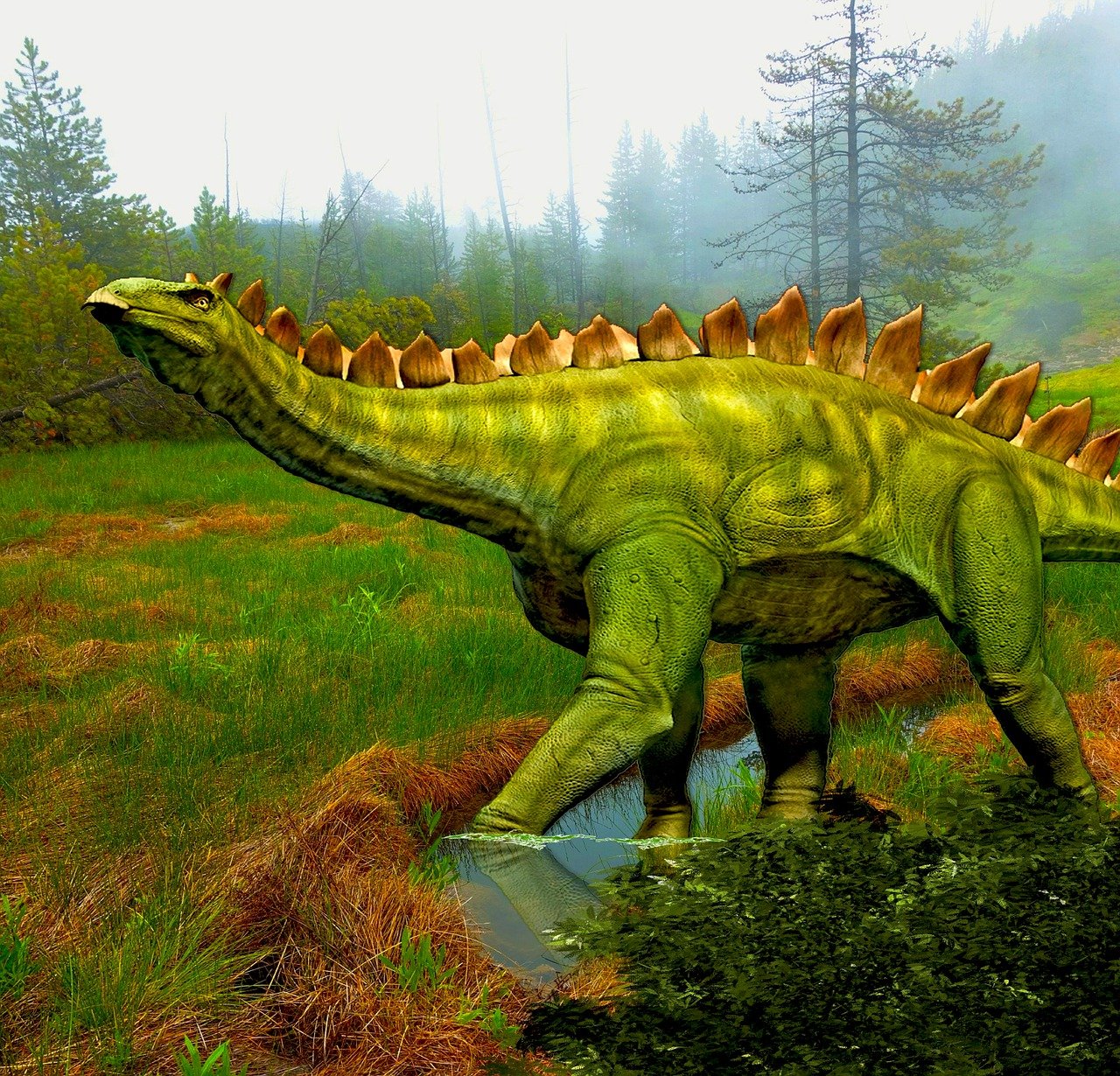 representation of a prehistoric dinosaur