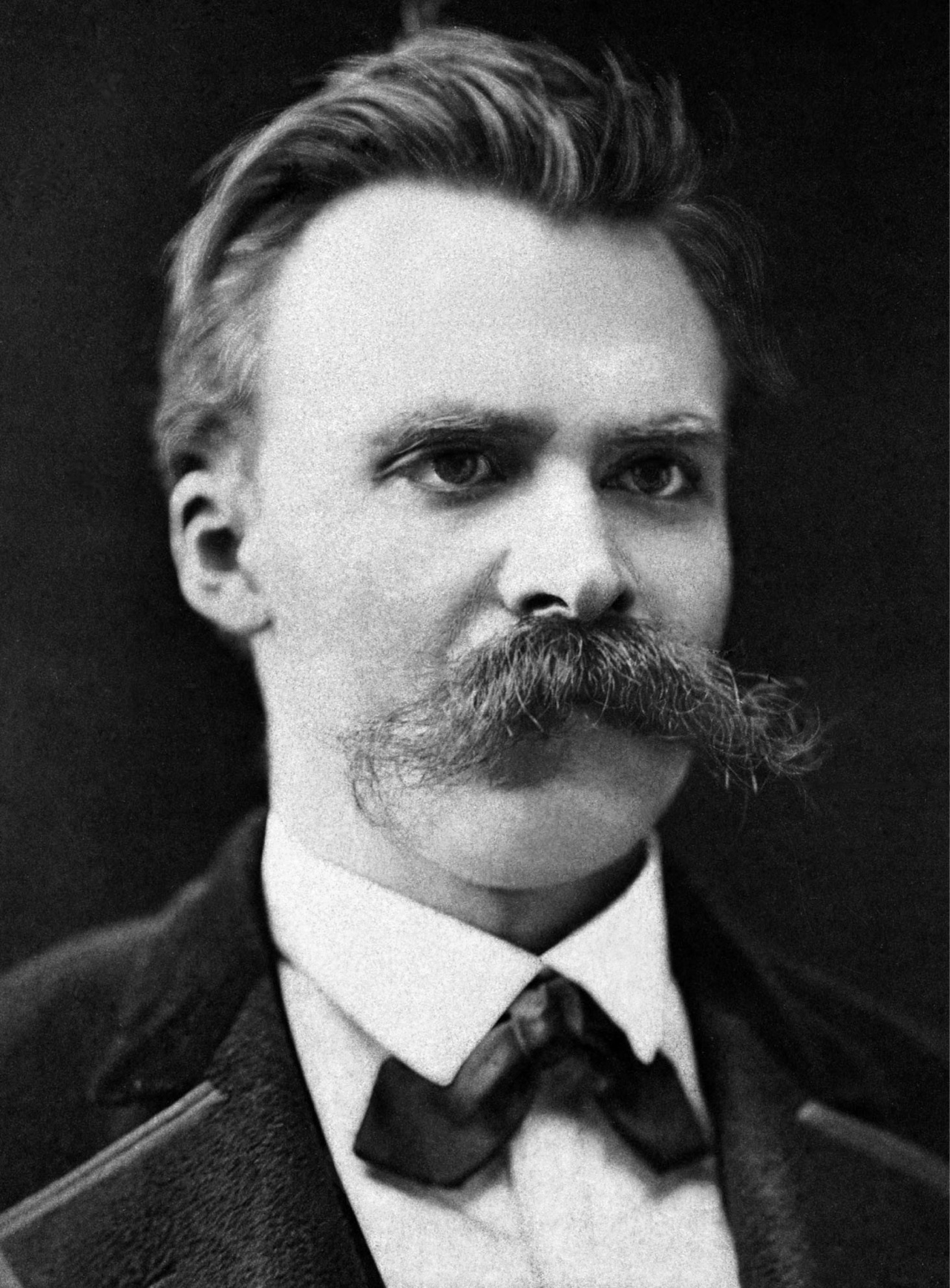 Friedrich Nietzsche, photograph by Friedrich Hermann Hartmann, circa 1875