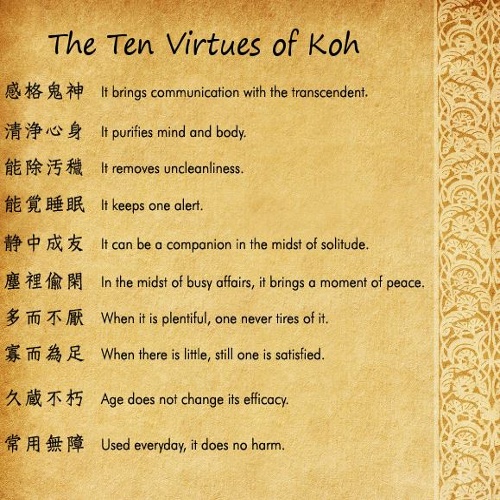 the ten virtues of koh