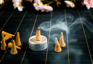 traditional incense cones