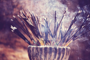 traditional incense sticks