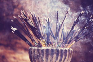 traditional incense sticks