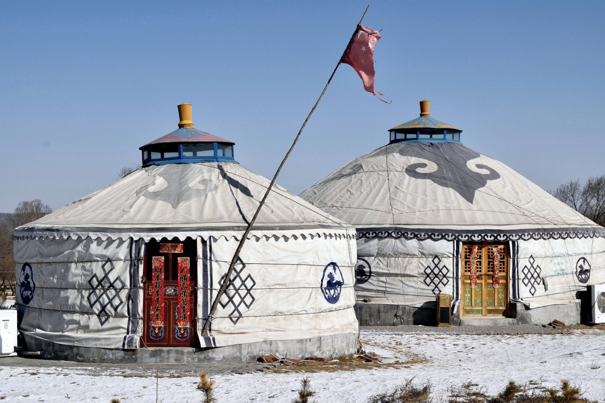 yurts in inner mongolia