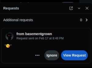 Harassment on Reddit from user Basementgrown